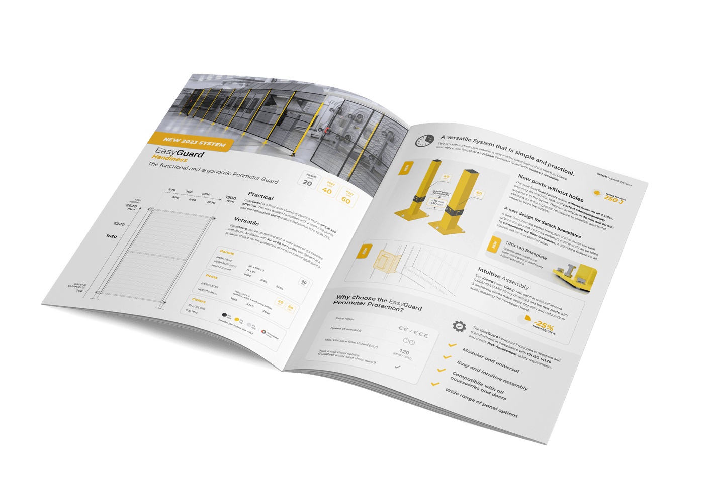 Protezioni Perimetrali Satech - Catalogo Generale