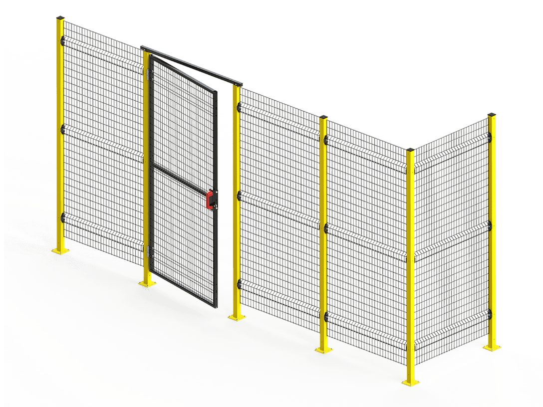 Satech Protezioni Perimetrali - Ripari Fissi Perimetrali senza telaio AdaptaGuard