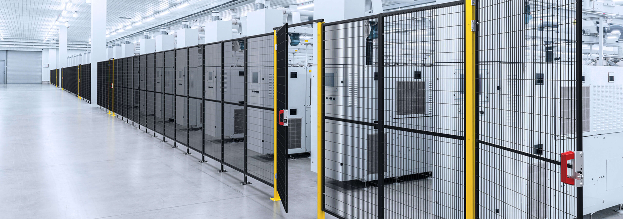 Perimetro delle Recinzioni Perimetrali per macchinari Satech FastGuard