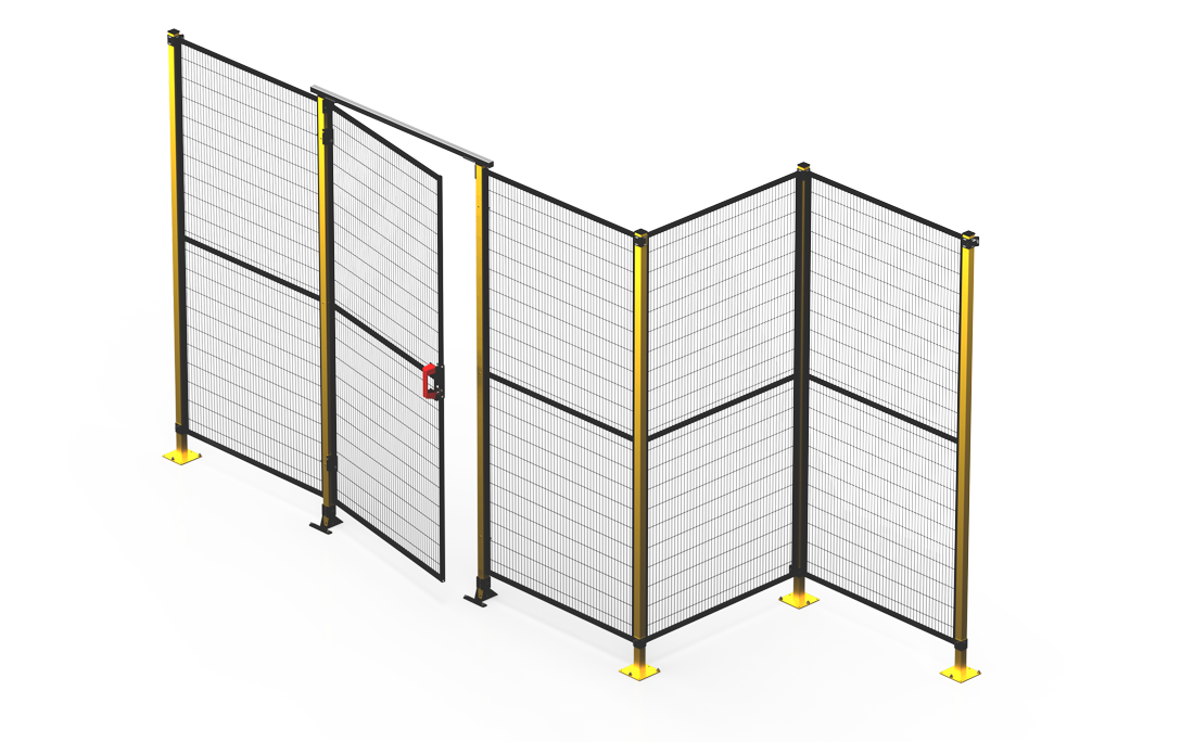 Miniatura delle Recinzioni Modulari per macchinari Satech EasyGuard