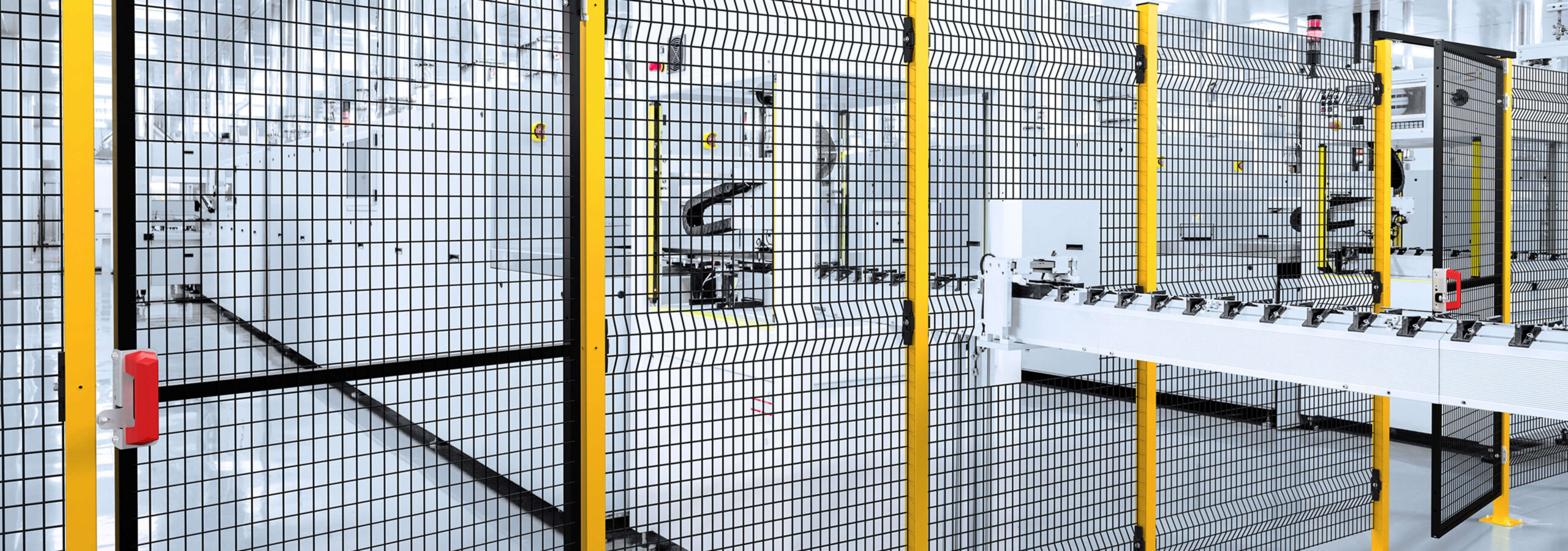 Grillages sans cadre protection machines - Satech AdaptaGuard