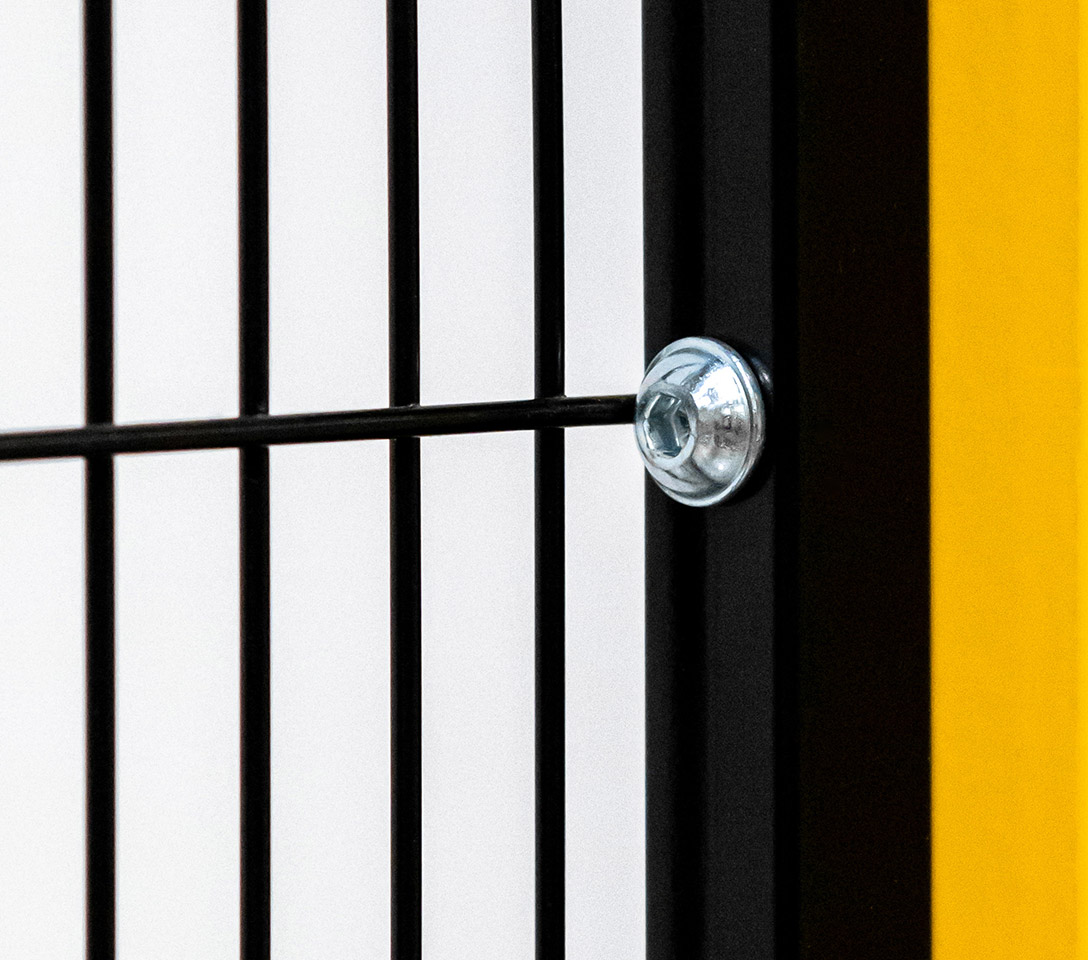 Primo piano della nuova Viteria BHC di Satech, dotata di testa a bottone con incavo esagonale.