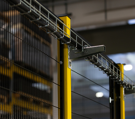 Supporto frontale per canalina passacavi Satech